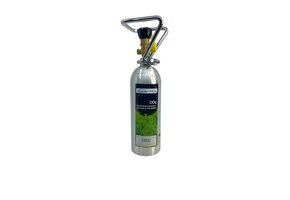 CO2 herbruikbare fles aluminium 750g gevuld schroefdraad B 21,8x1/14
