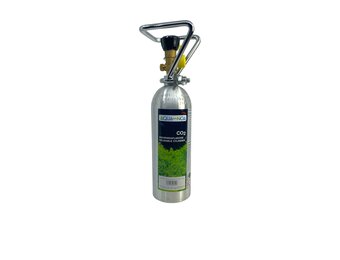 CO2 herbruikbare fles aluminium 750g gevuld schroefdraad B 21,8x1/14