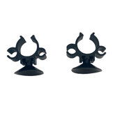 Multi slangklem met zuignap 16/22mm zwart