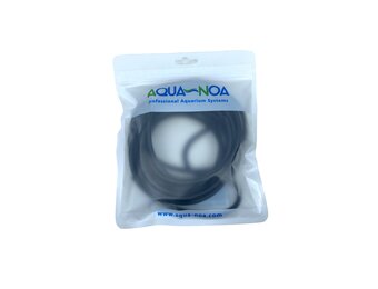 Siliconenslang speciaal 5m zwart versterkt