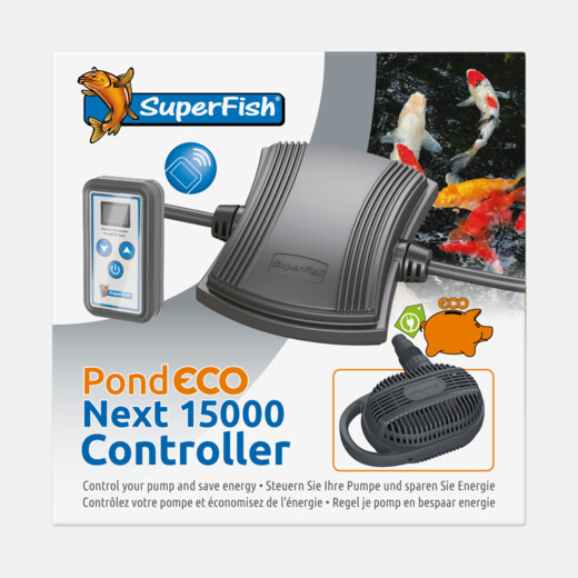 Télécommande Pompe Bassin SuperFish Pond Eco+ RC 15000 – Gestion à Distance Facile