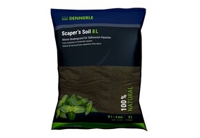Scapers Soil Zwarte Bodem 1-4mm 8L