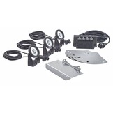 LunAqua Power LED-set wit drijvende fonteinen