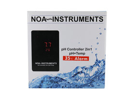 pH-controller 2in1 pH en temperatuur set