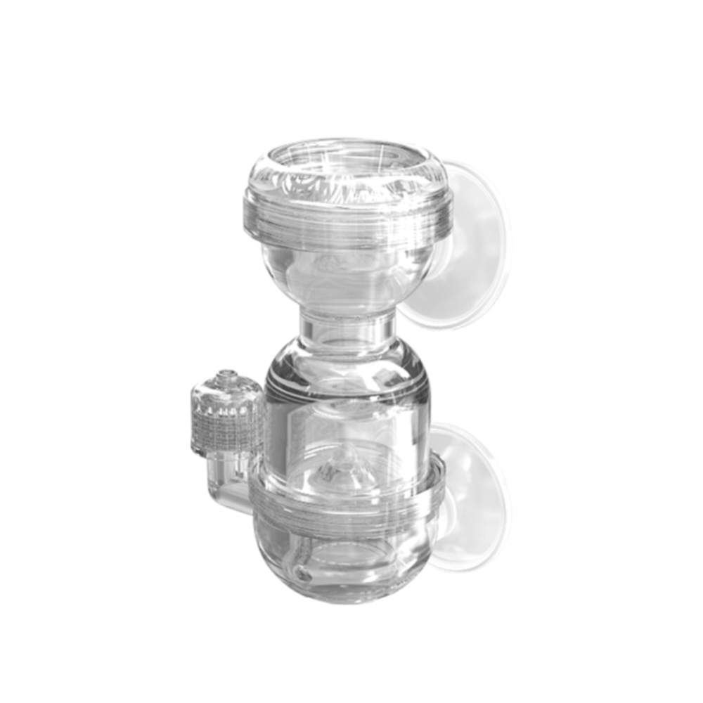 CO2 diffusor ML2 met geïntegreerde bellenteller en terugslagklep