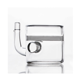 CO2 glazen diffuser M met 1 zuignap