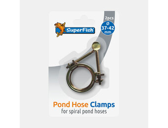Spiraalslangklem 37-42 mm per 2 verpakt