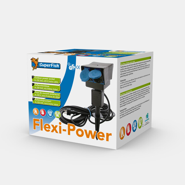 Flexi Power Stekkerdoos 5 Mtr