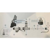 UVC Trafo+Connector Switch T5 75W