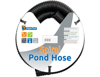 Zwarte Spiraalslang 40mm 5m