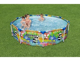 Zwembad Steel Pro rond Dierenparadijs 274cm