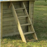 Zwembad Loire Set Grenen Rechthoek 420