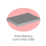 Zwembad Loire Set Grenen Rechthoek 620