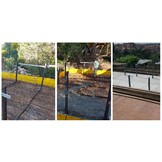 Zwembad Loire Set Grenen Vierkant 305