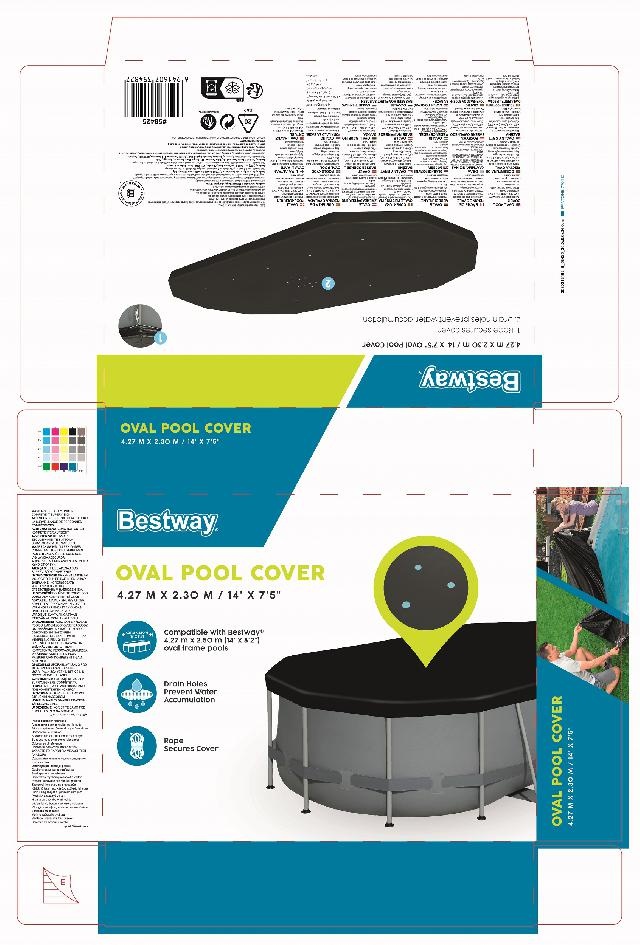 Cover Levant Ovaal 424cm