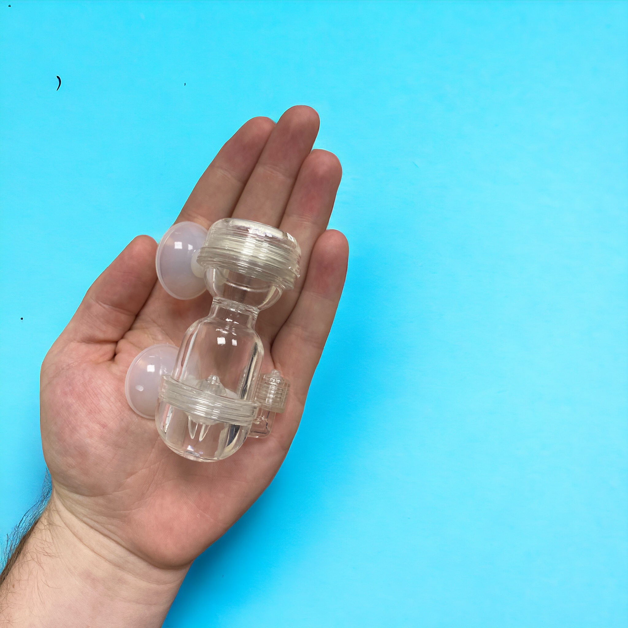 CO2 diffusor ML2 met geïntegreerde bellenteller en terugslagklep
