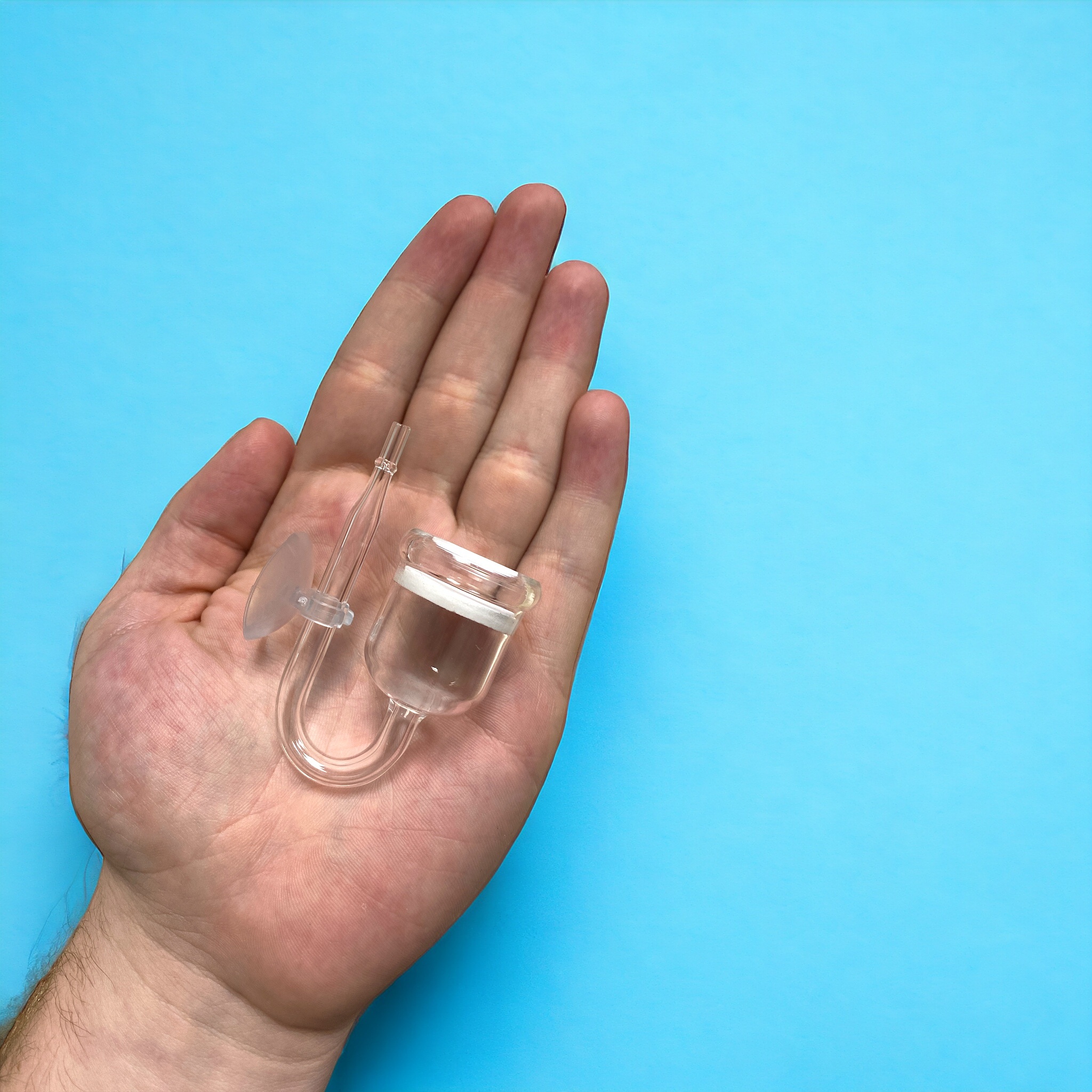 CO2 glazen diffuser rond