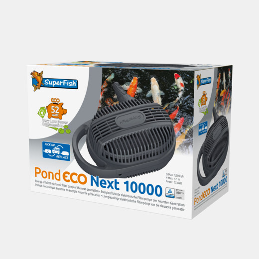 Pond Eco Next 10.000-52W + GRATIS Vijver Bacteriën!