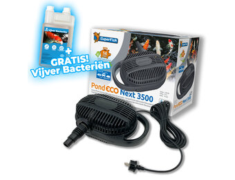 Pond Eco Next 3500-14W + GRATIS Vijver Bacteriën!