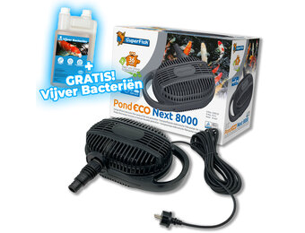 Pond Eco Next 8000-36W + GRATIS Vijver Bacteriën!