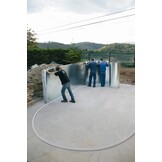 Zwembad Inbouw Set Ovaal 700x350x120