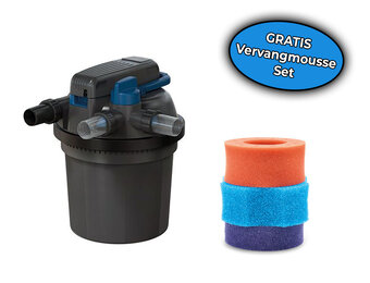 FiltoClear 13000 + Gratis Vervangingmousse Set