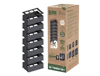 Herbruikbare Modulaire Cup Houder B-Box Cartridges L Set 7 stuks