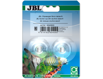 Zuignap met Klem 6mm 2 stuks