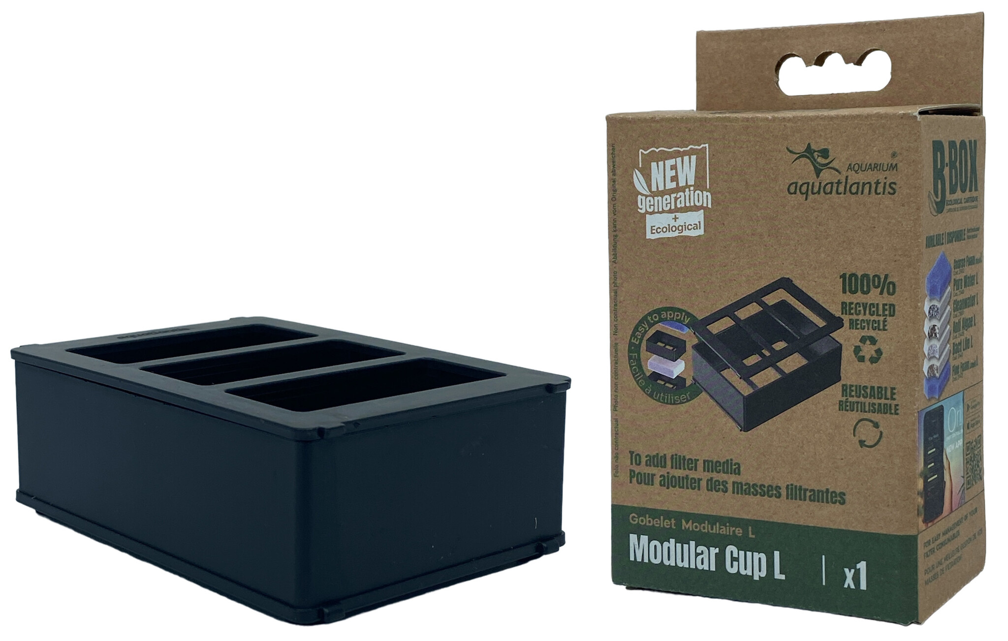 Herbruikbare Modulaire Cup Houder B-Box Cartridges L
