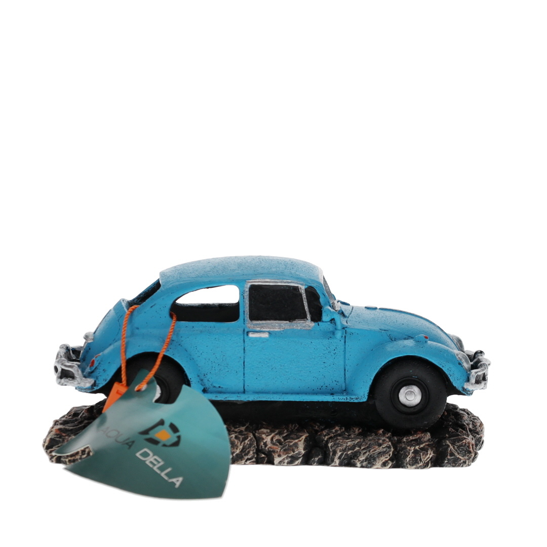 Classic Car Duits 15x7,5x6,5cm blauw