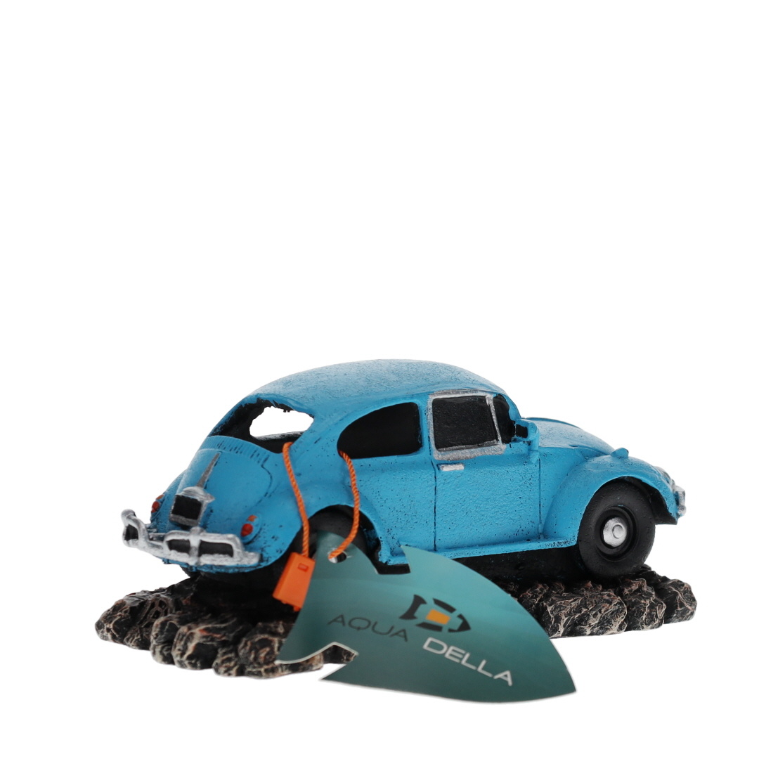 Classic Car Duits 15x7,5x6,5cm blauw