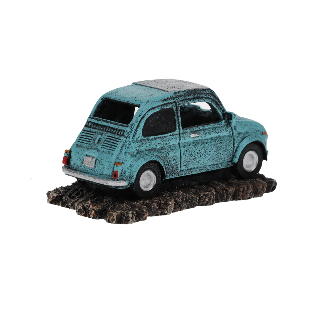 Classic Car Italiaans 12x6,5x5,5cm blauw