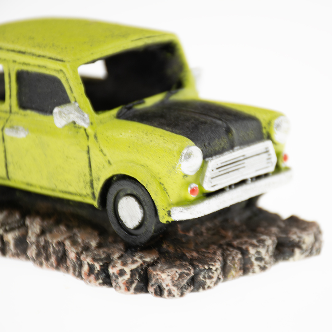 Classic Car Brits 12x6,5x5,5cm groen