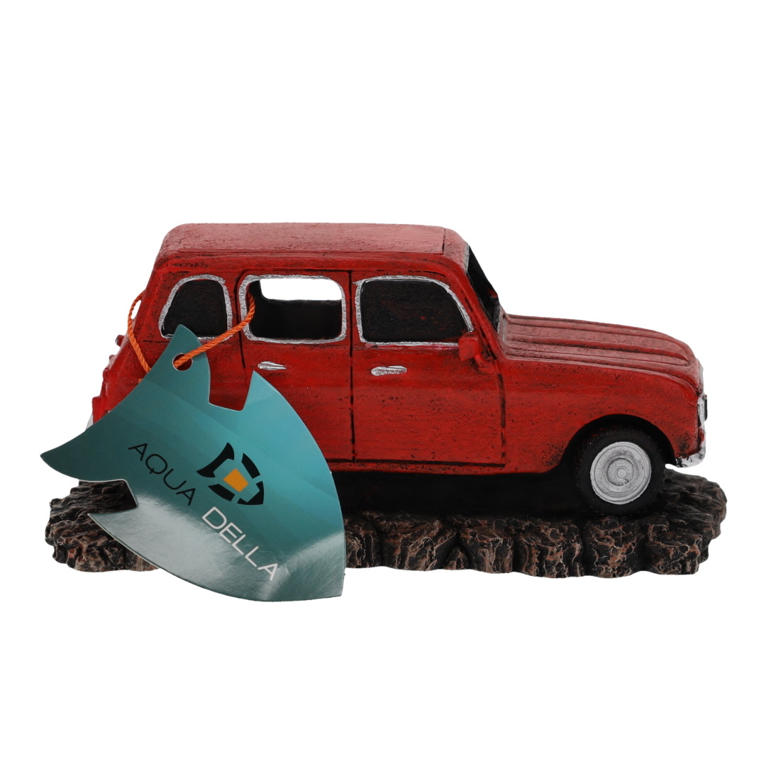 Classic Car Frans 1 15x7,5x7cm rood