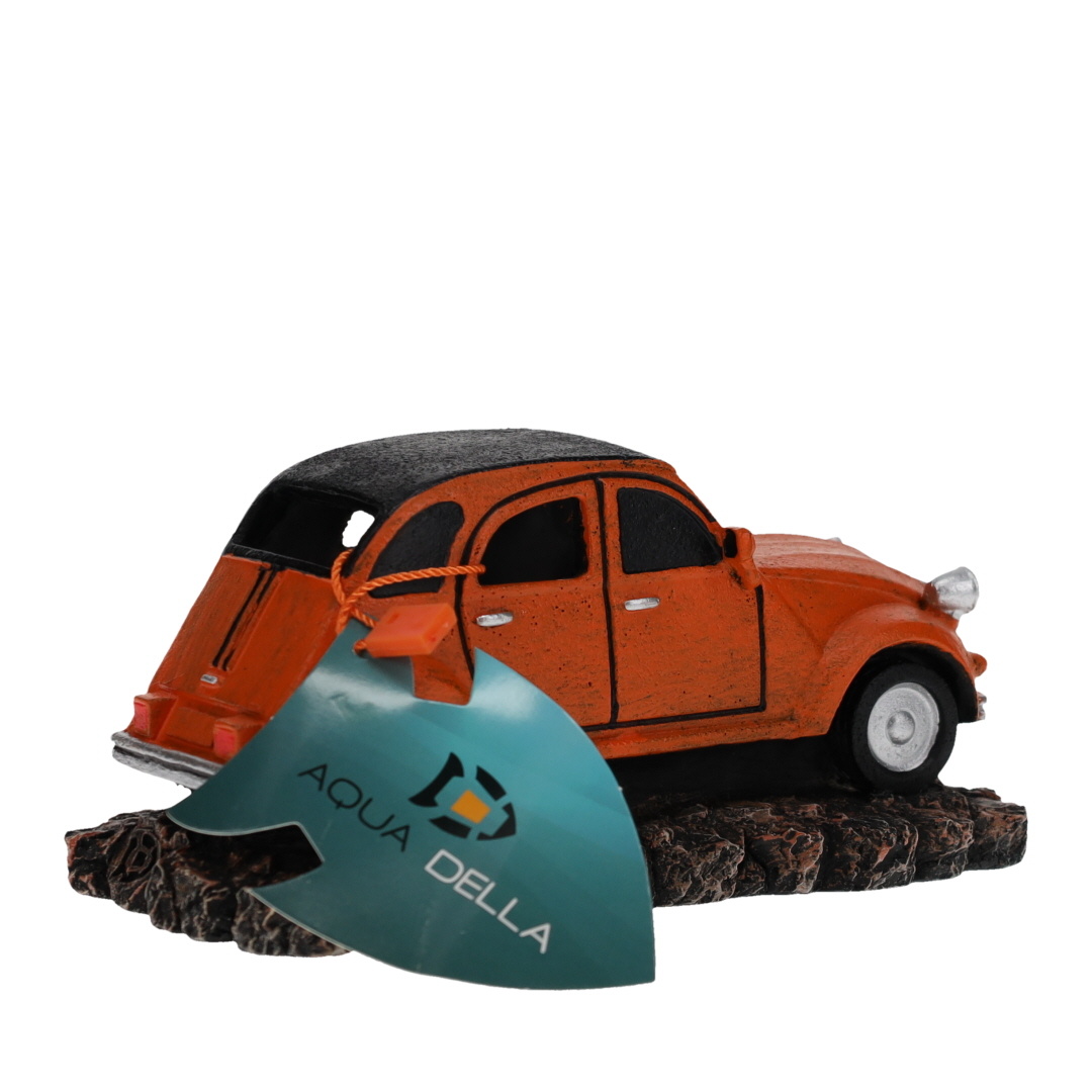 Classic Car Frans 2 14,5x7,5x6,5cm oranje
