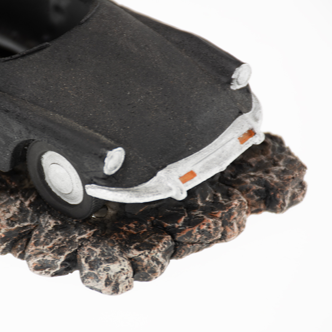 Classic Car Frans 3 18x8,5x6cm zwart