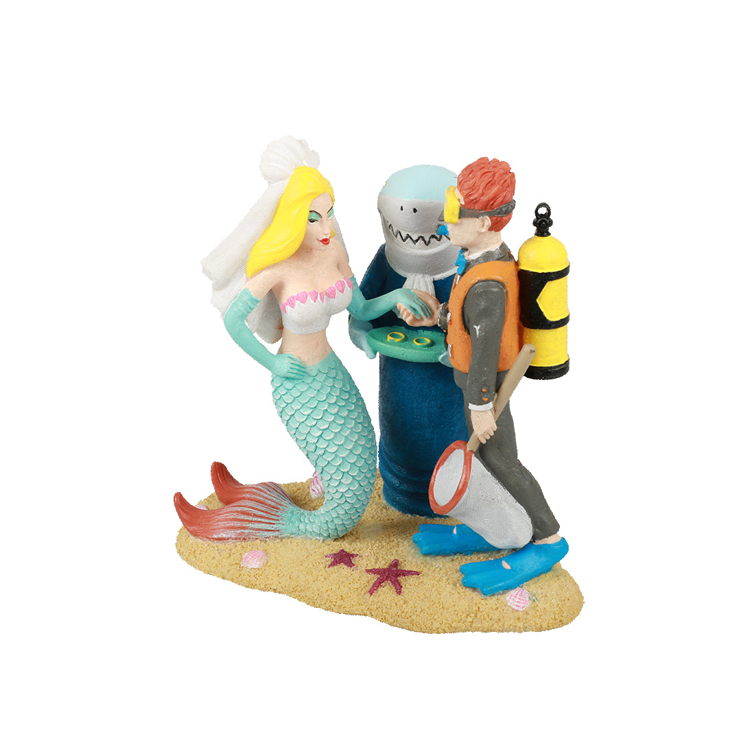 Scuba Wedding 12x10,5x12cm
