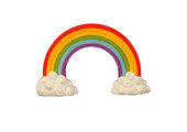 Regenboog M - Glow in the dark