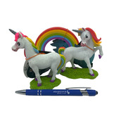 Eenhoorn glow in the dark decoratie bundel