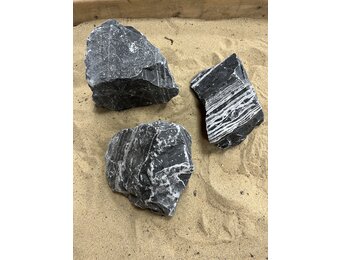 Steenbundel H Leopard Stone grijs/wit 3 stuks