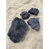 Steenbundel F Lava Steen zwart 4 stuks