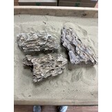 Steenbundel D Dragon Rock bruin 3 stuks