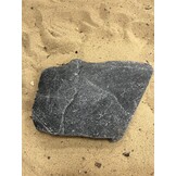 Selected Black Flat River Rock M 15-25cm