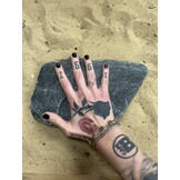 Selected Black Flat River Rock M 15-25cm