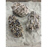 G Steenbundel Dragon Rock bruin 3 stuks