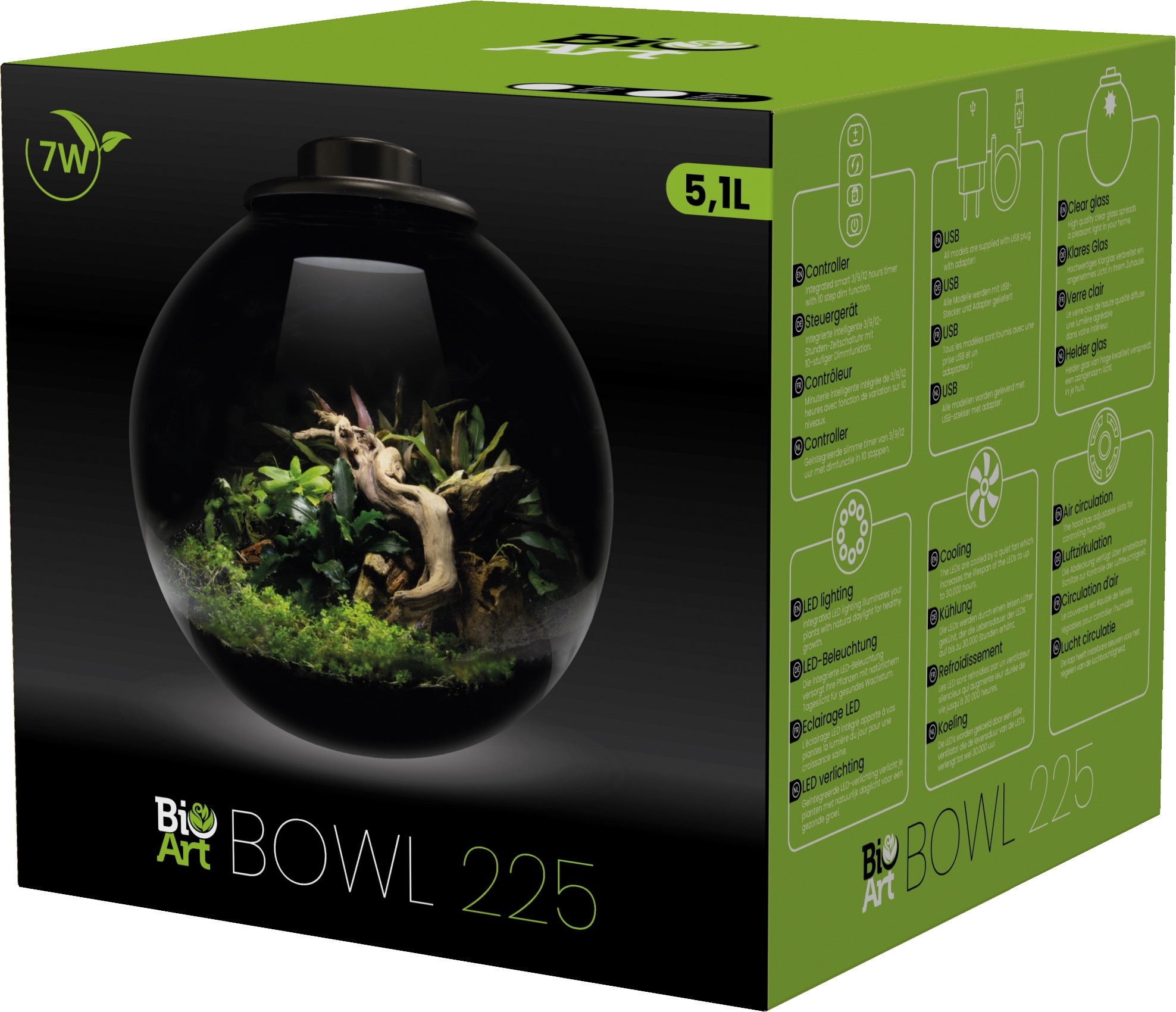 Bio Art Bowl 225 Zwart