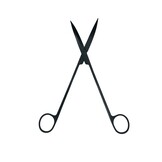 Zwarte Gebogen Aquascape Schaar XL 25cm