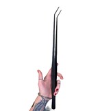 Zwarte Gebogen Aquascape Pincet XL 47cm