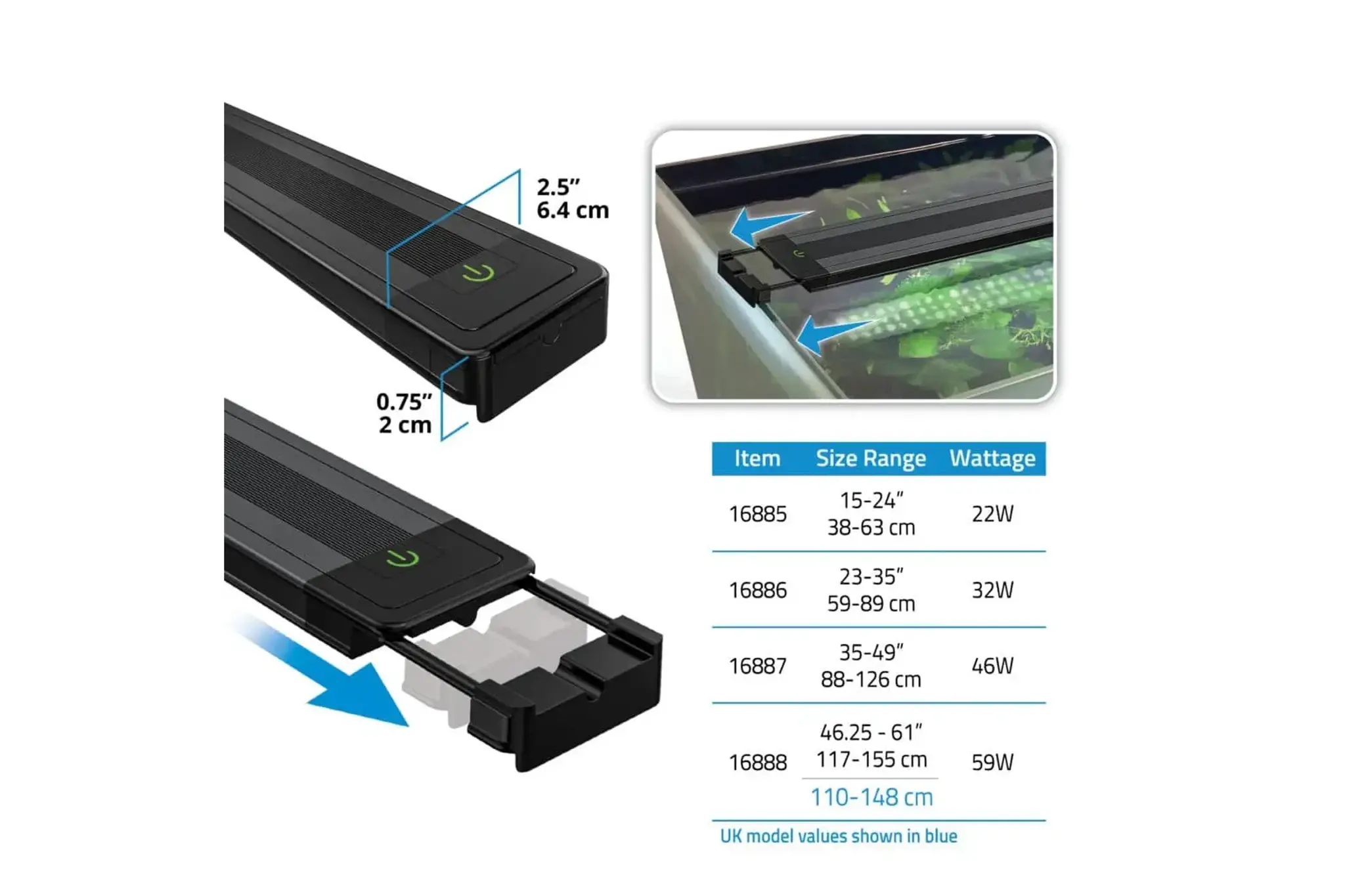 FL Plant 4.0 LED 32W 58,9-88,9 cm