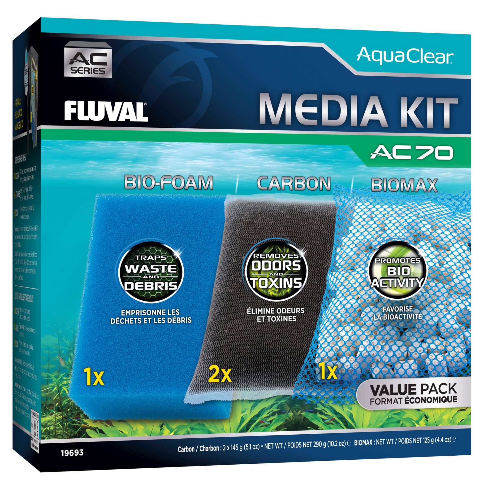 FL AC70 Filtermedia-set